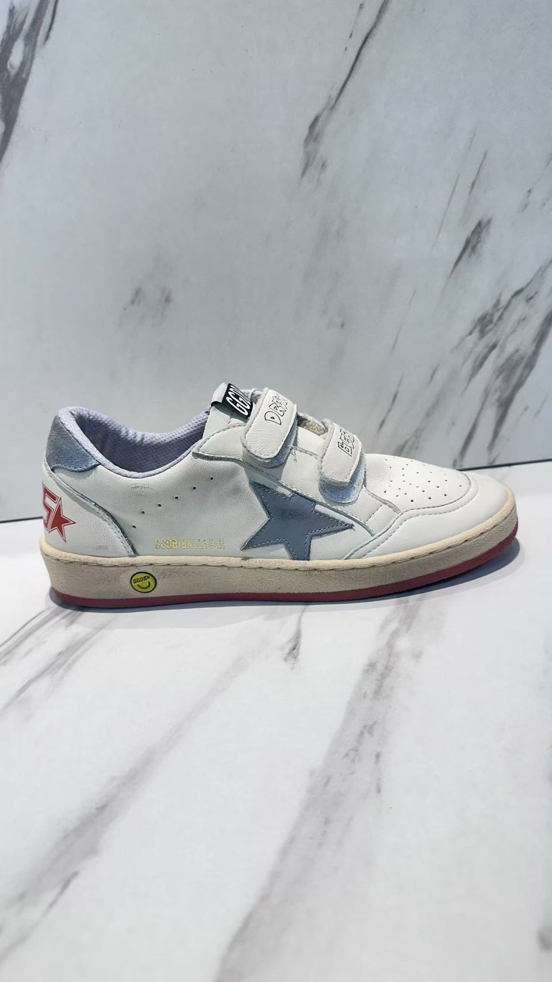 Golden Goose Lace-up Low-top Sneakers In Gray