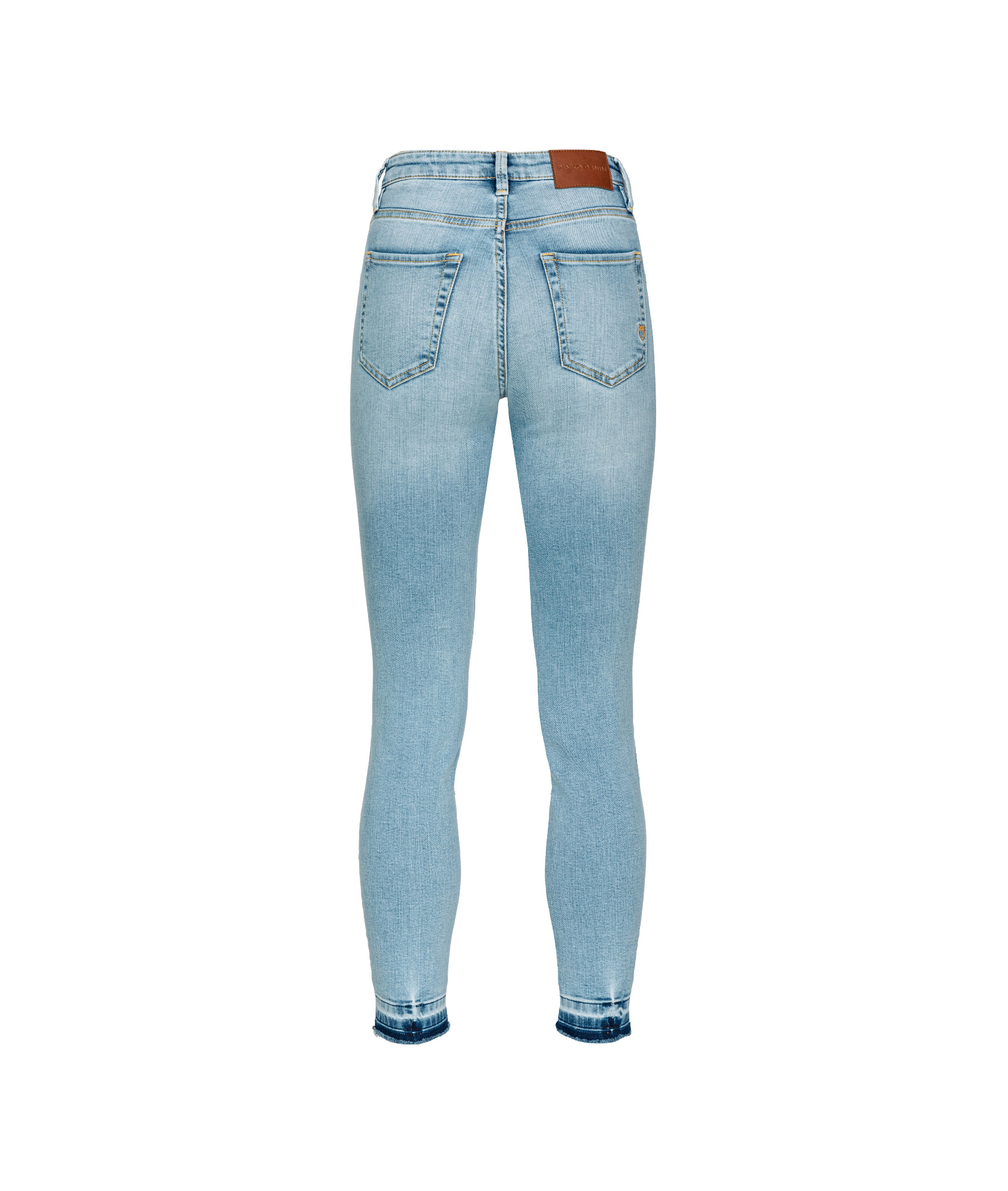 Pinko Belt-loop Jeans In Blue