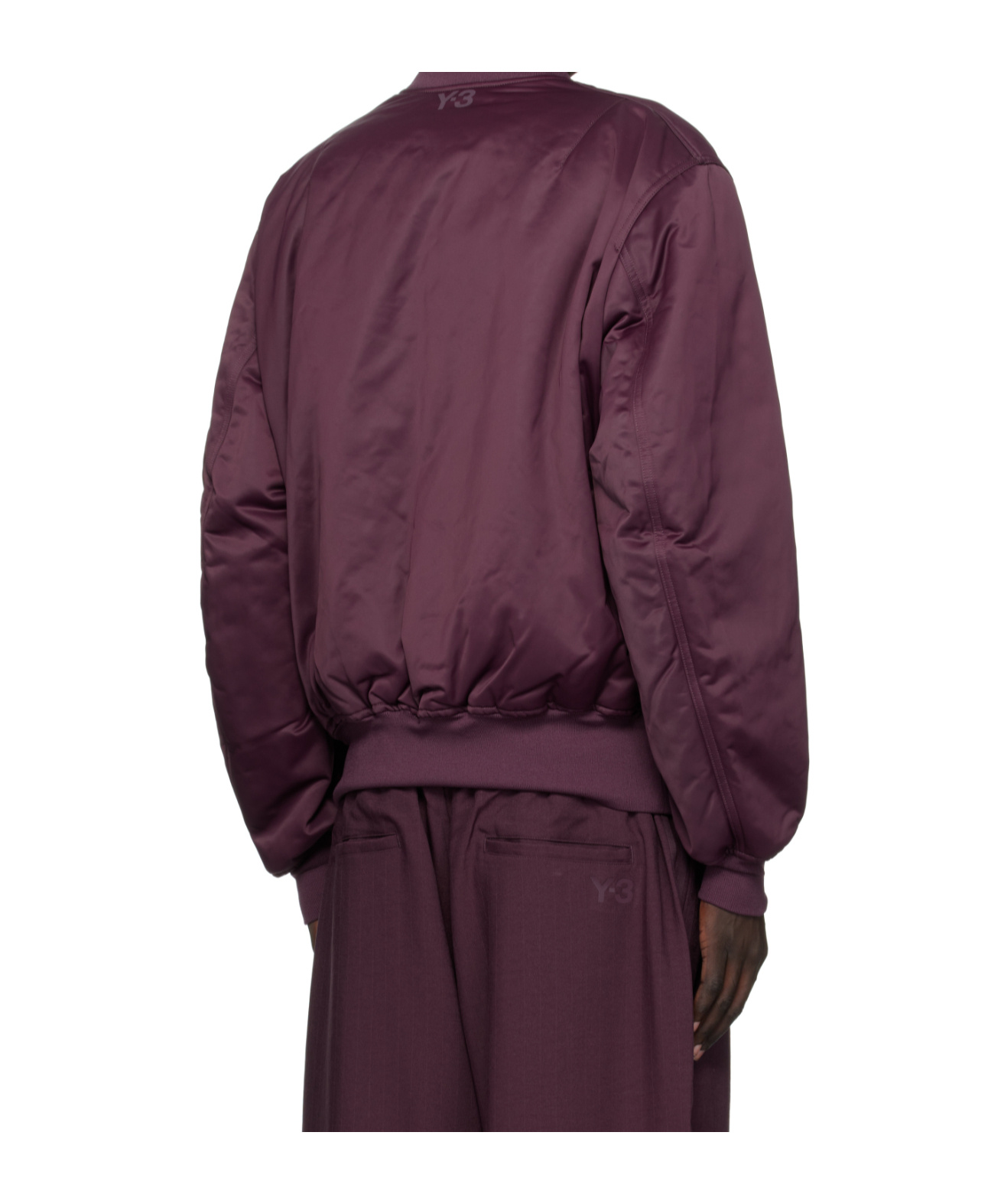 Y-3 Bomber Jacket In Red
