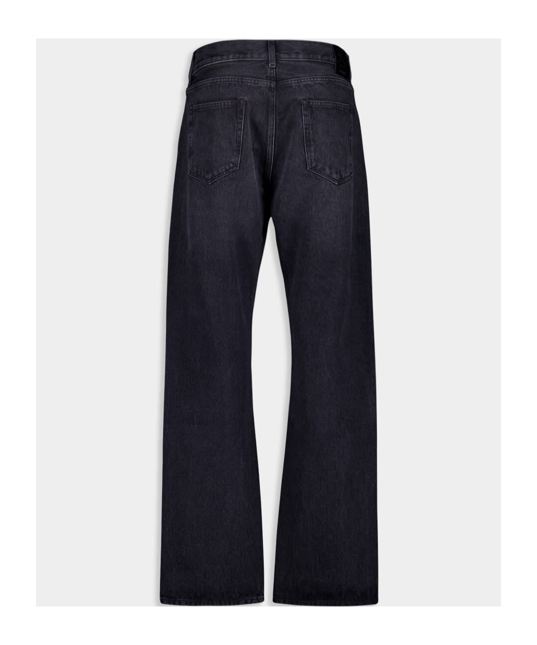 Off-white Belt-loop Jeans In Black