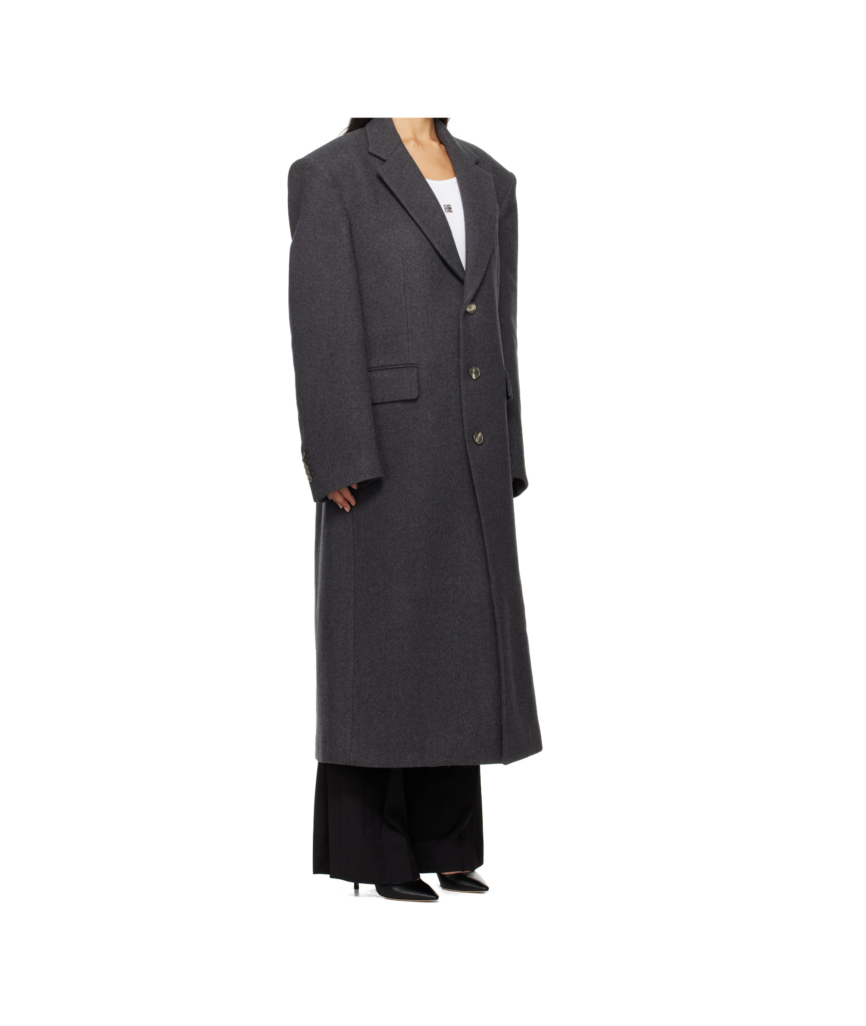 Shop Wardrobe.nyc Single-breasted Coat
