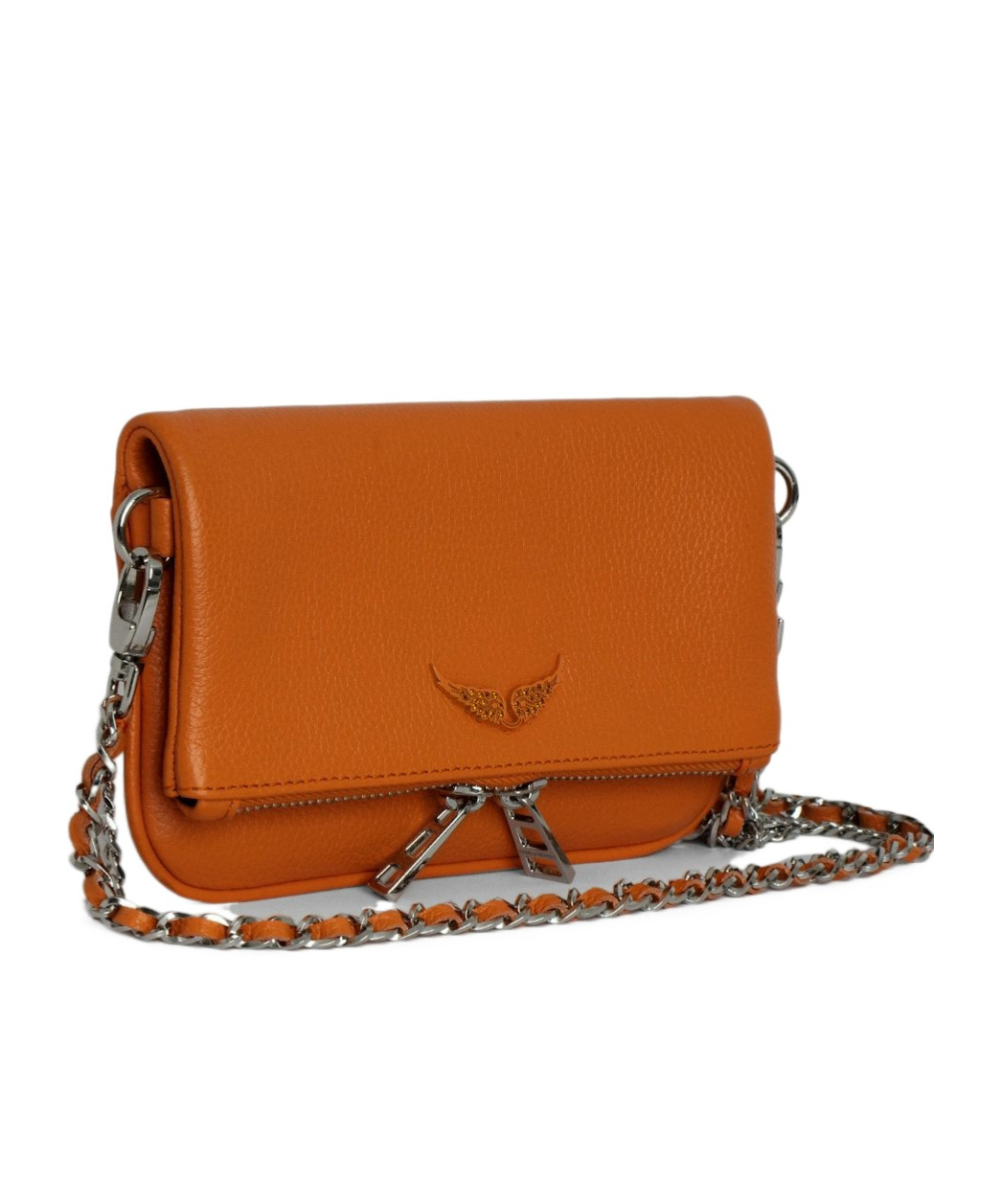 Zadig & Voltaire Rock Nano Shoulder Bag In Brown