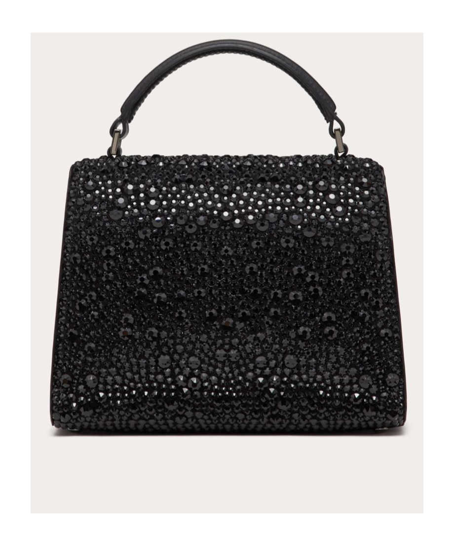 Valentino Vsling Tote Bag In Black