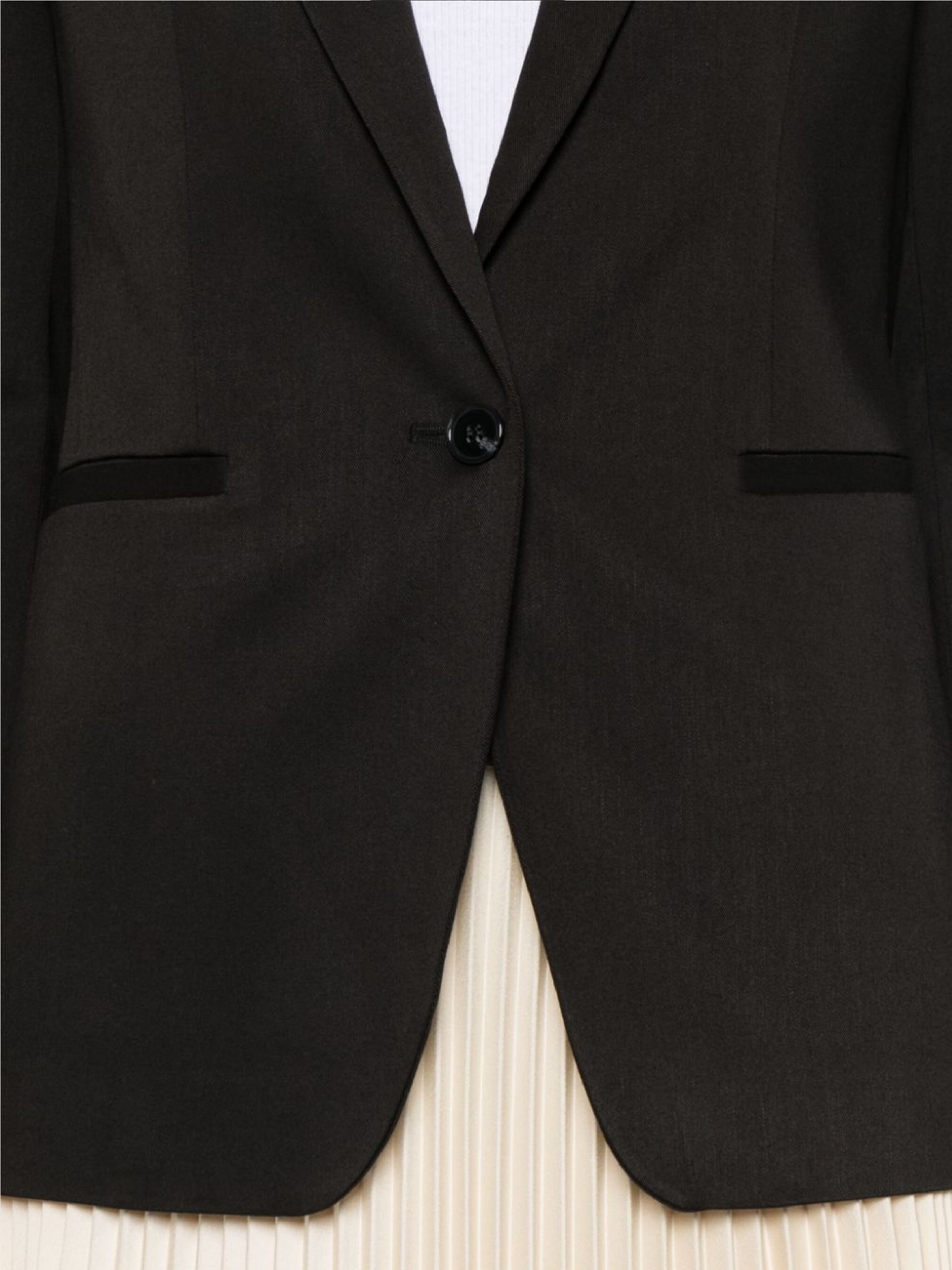 DONDUP TWILL COTTON-BLEND BLAZER