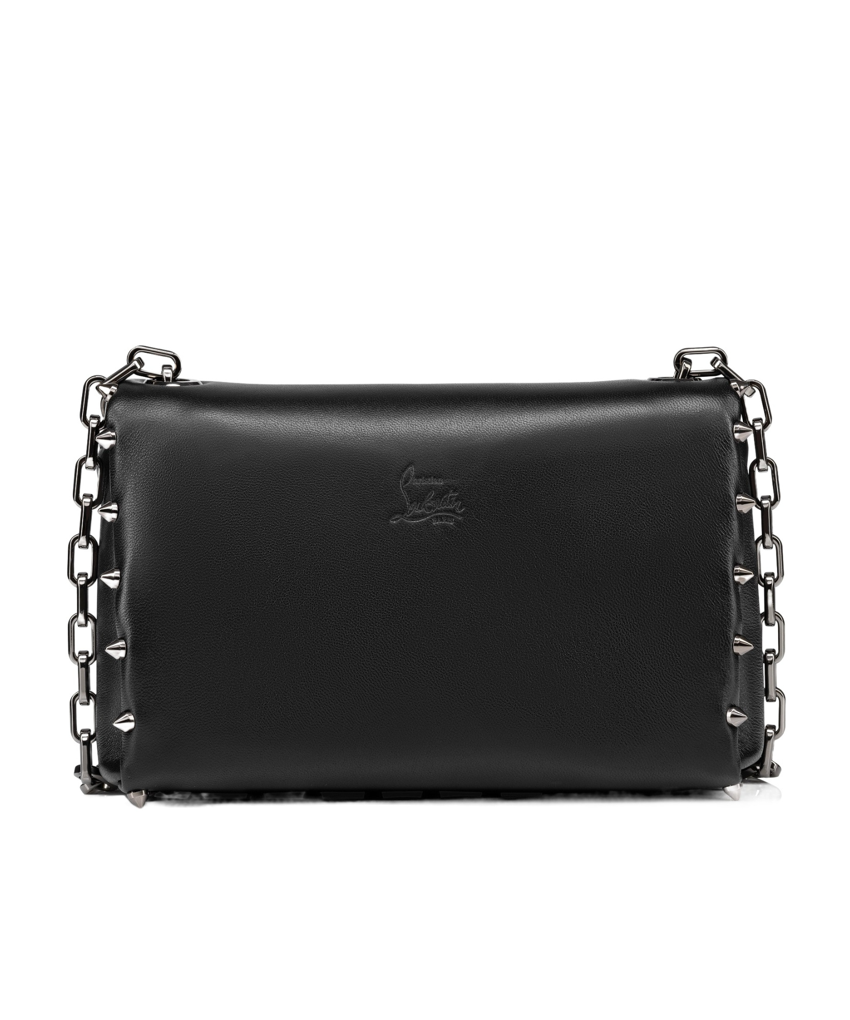 Christian Louboutin Chain Shoulder Bag In Black