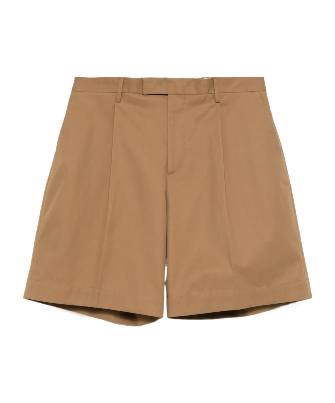 Lardini Men's Pleated Front Pocket Shorts In Green