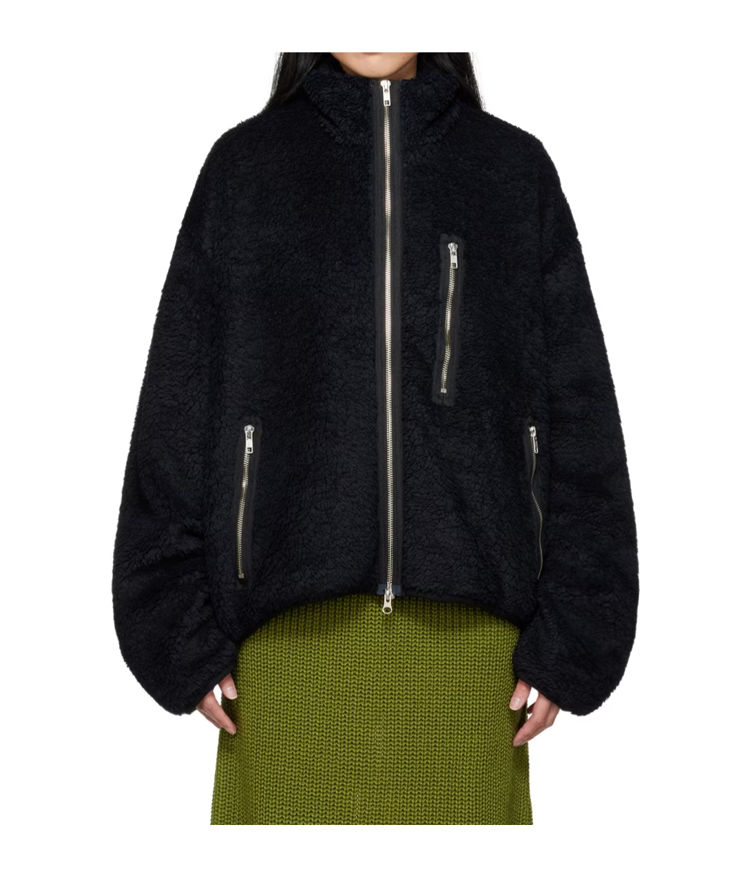 Song For The Mute Navy Painted Jacket In Multi
