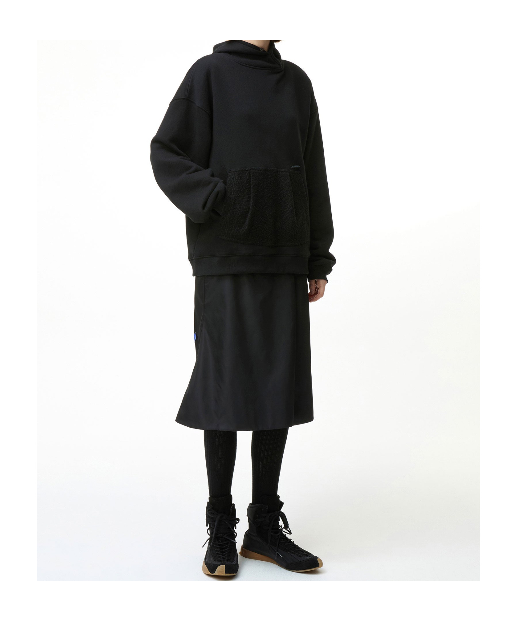 Shop Ader Error Long-sleeved Sweater In Black