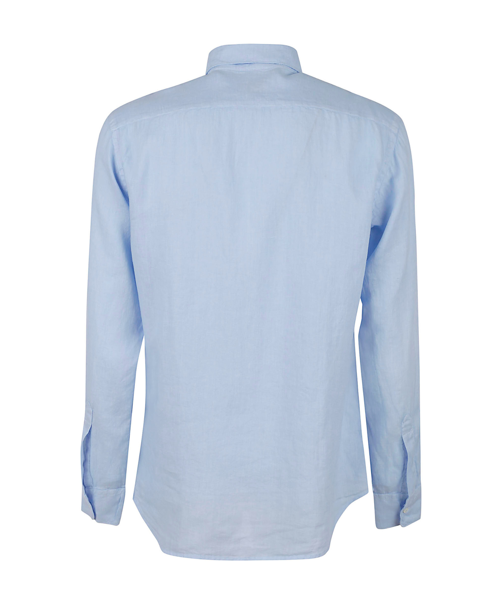 Aspesi Long-sleeved Shirt In Blue
