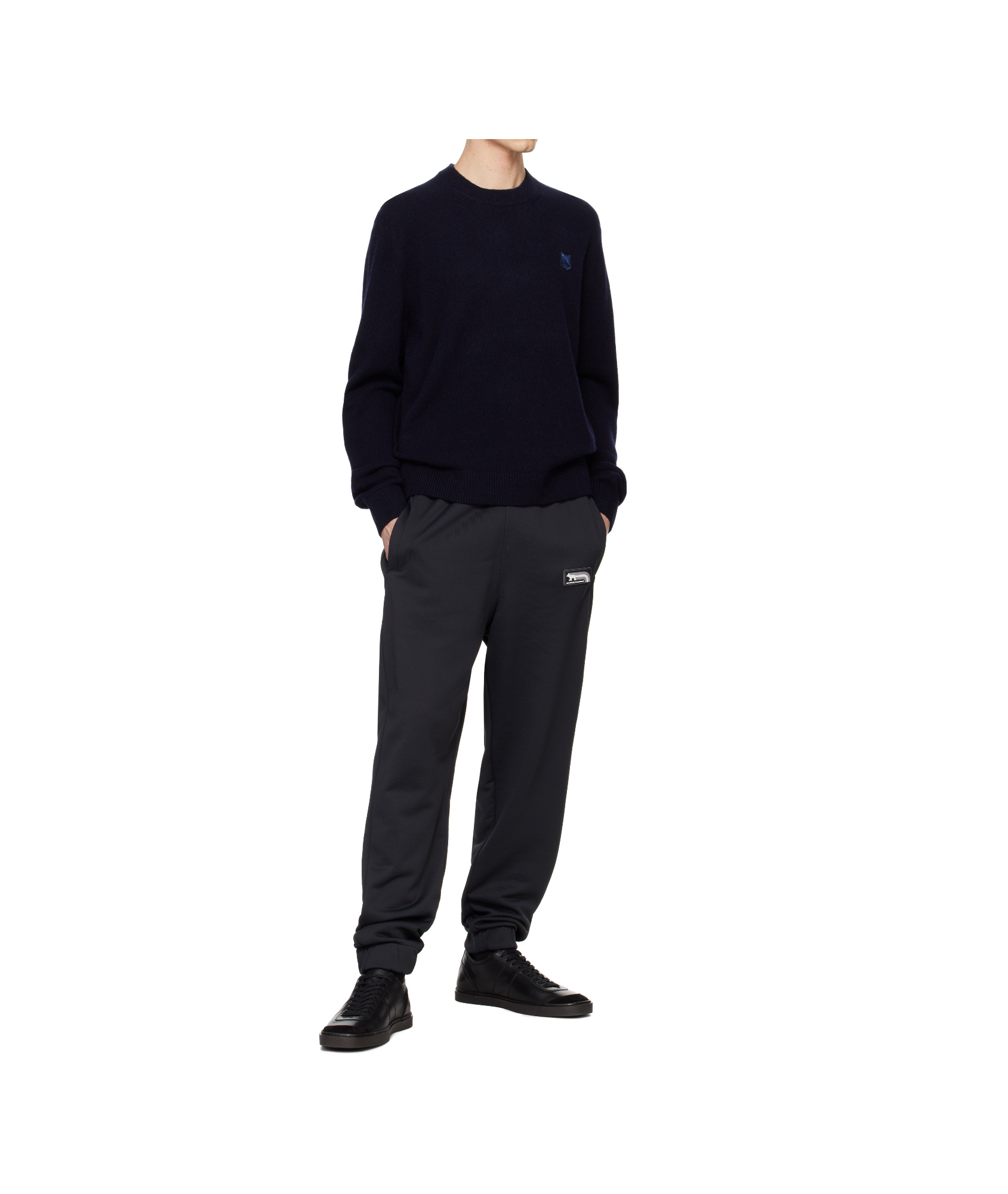 Maison Kitsuné Flash Fox Patch Sweatpants