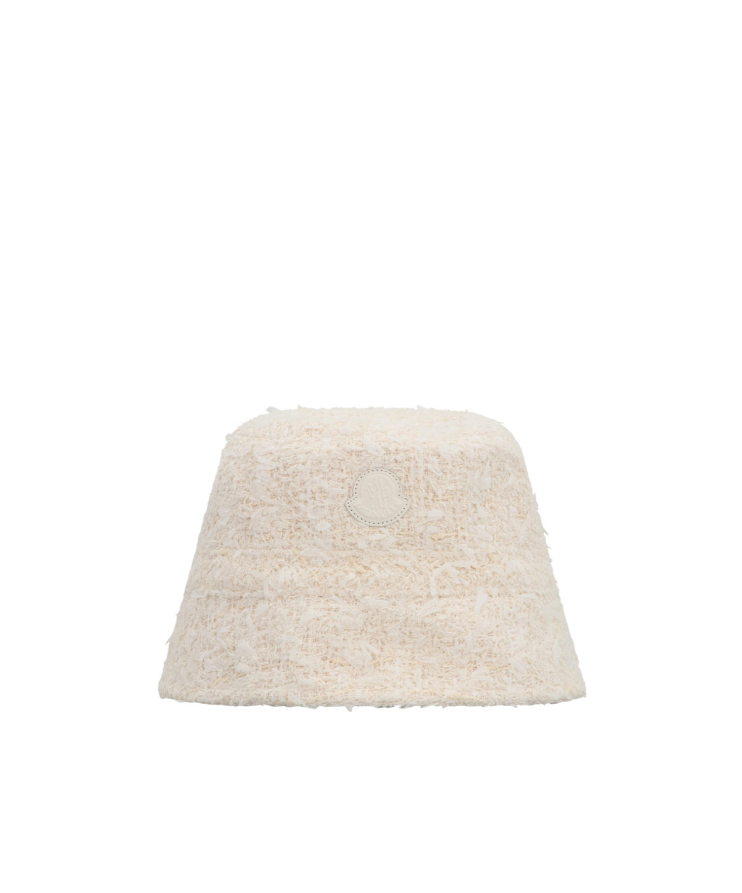Moncler Textured Fabric Bucket Hat In Neutral