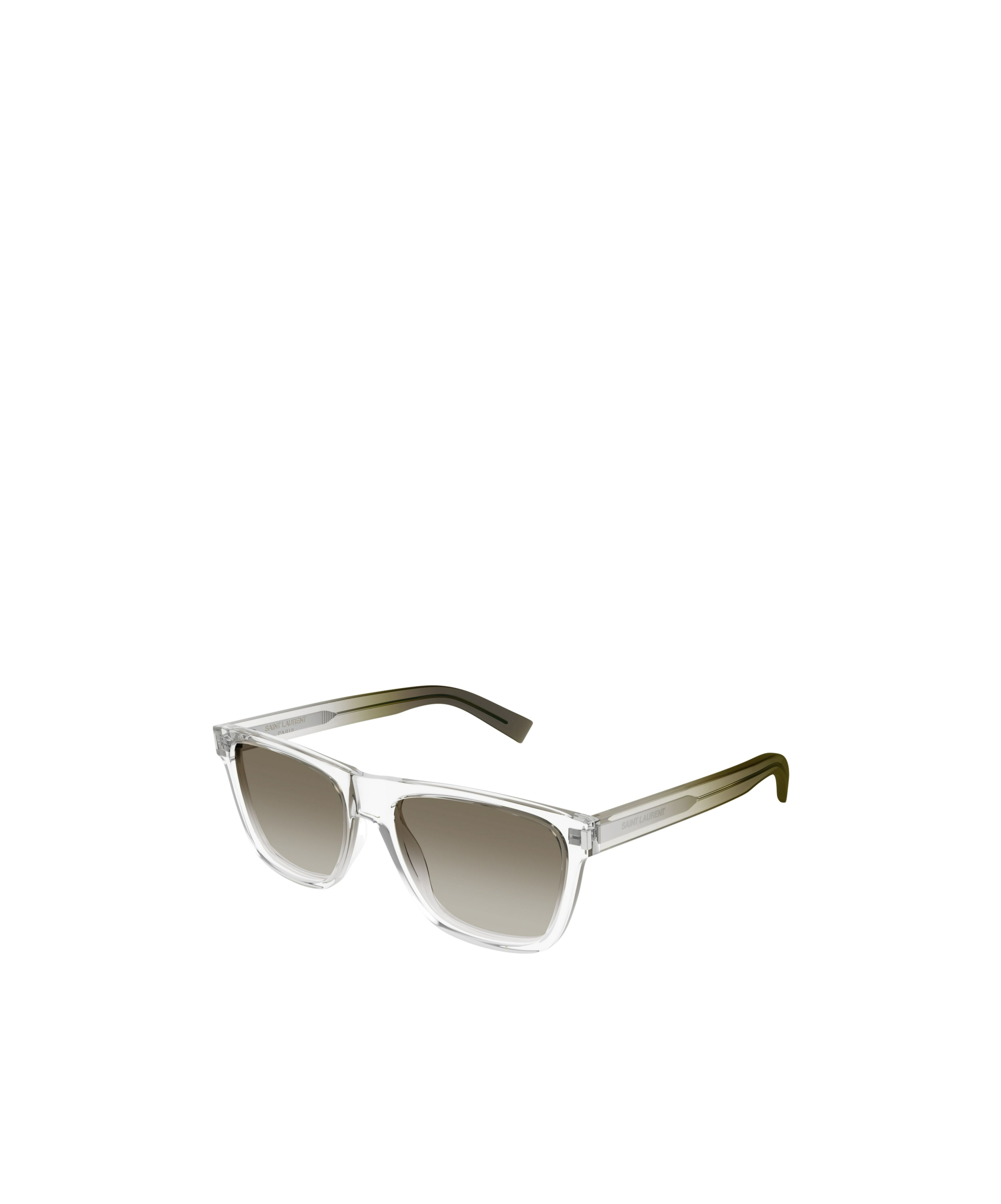 Saint Laurent Rectangular Sunglasses In Multicolor