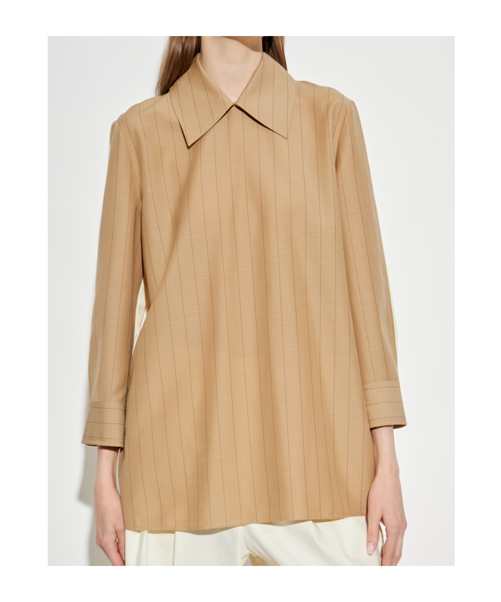 Jil Sander Pinstriped Blouse
