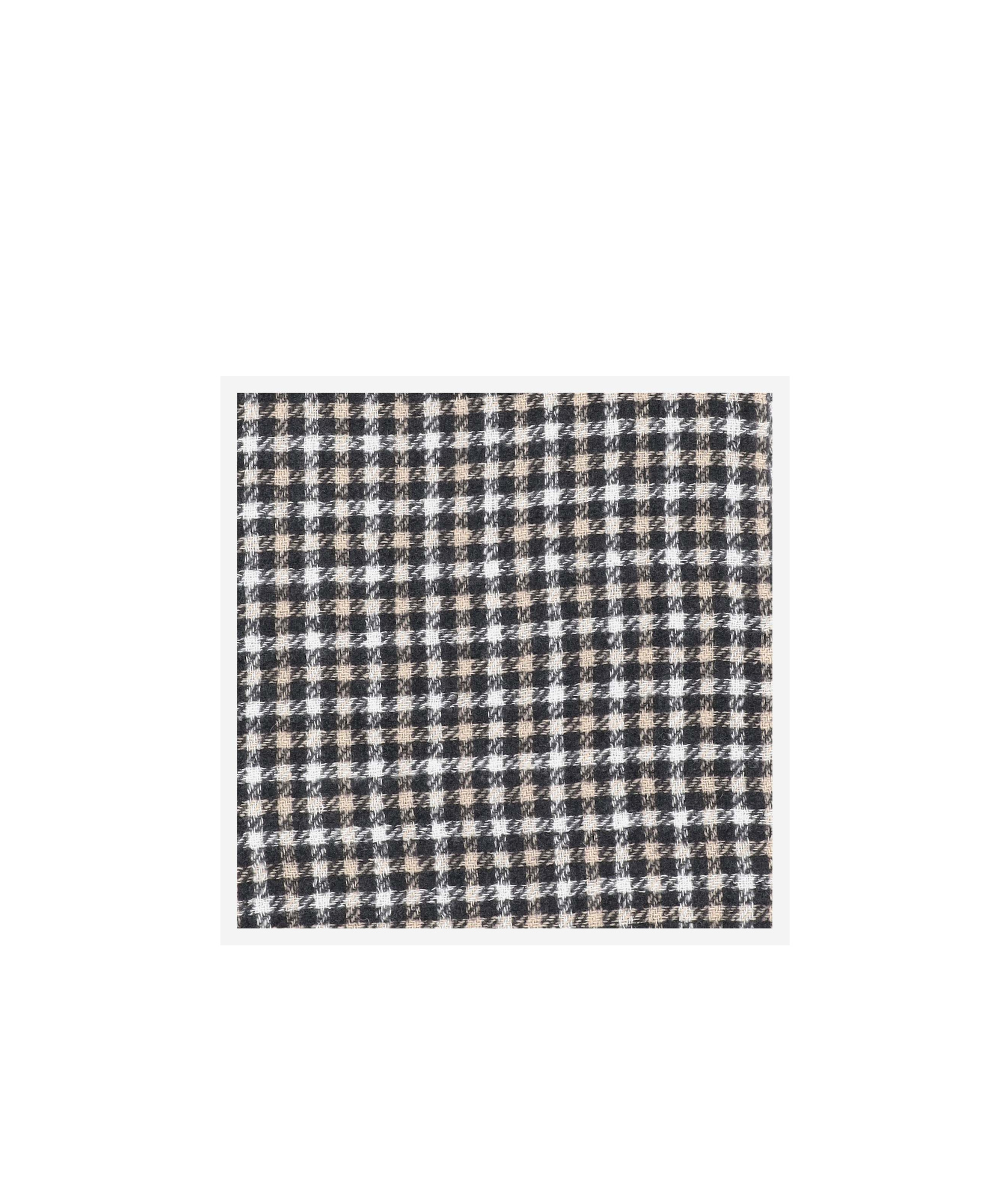 Faliero Sarti Checked Scarf In Black