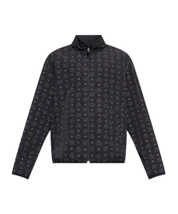 Mcm Long-sleeved Casual Jacket In Black