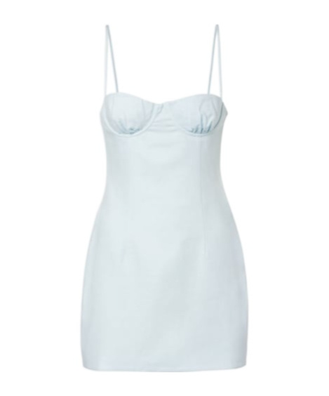 Sir Linen Minidress In Multi