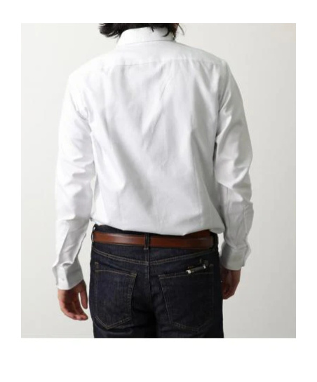 Hugo Boss Long-sleeved Shirt In White
