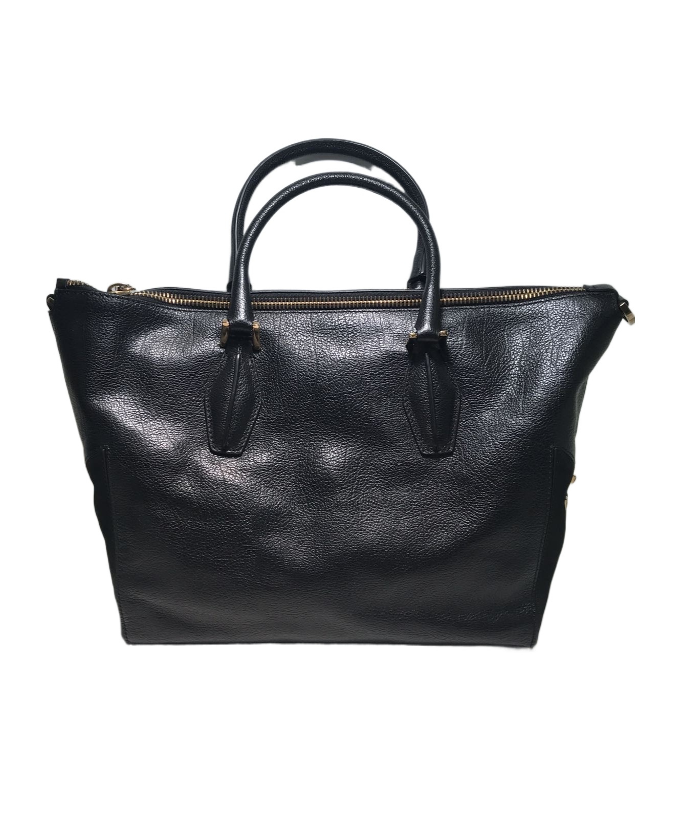 TOD'S ZIPPERED SHOULDER BAG