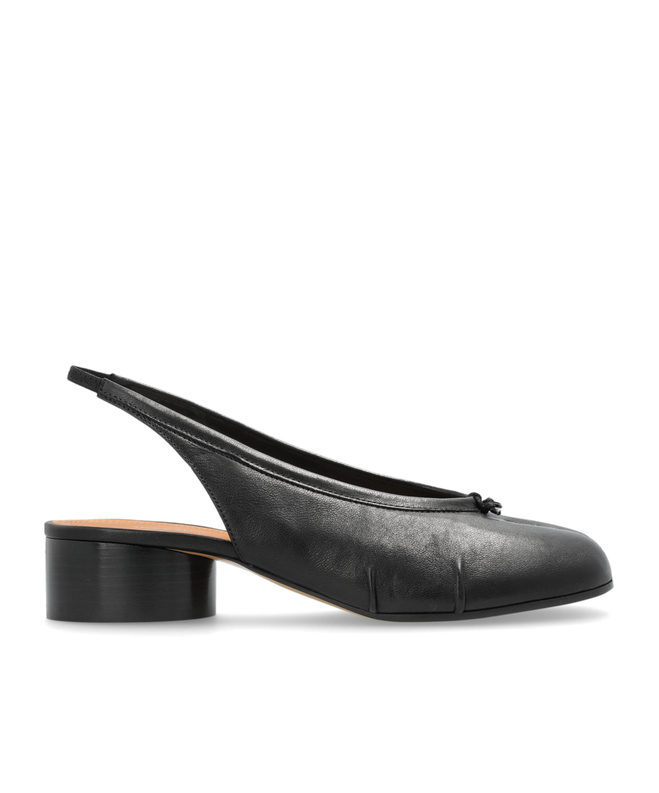 Maison Margiela Tabi Toe Heeled Shoes In Black