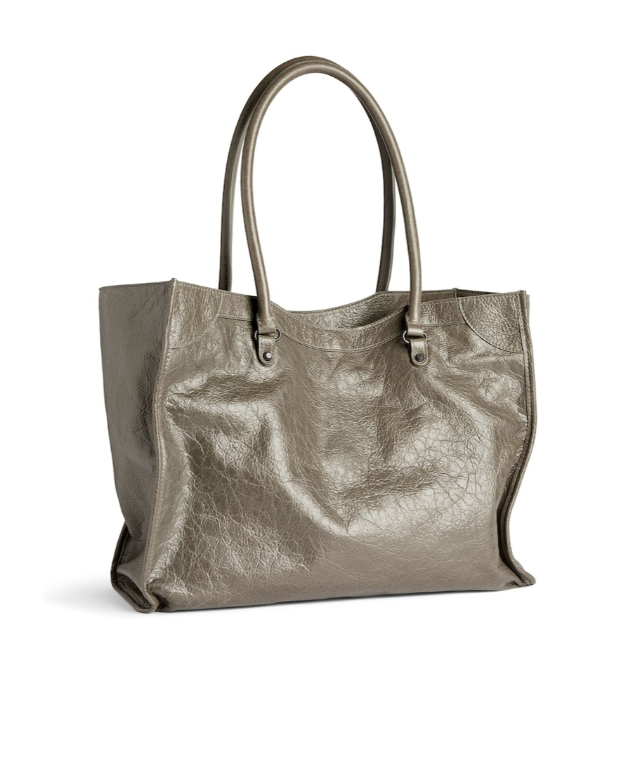 Balenciaga Women's Le City Tote Bag Medium In Army Green In Green