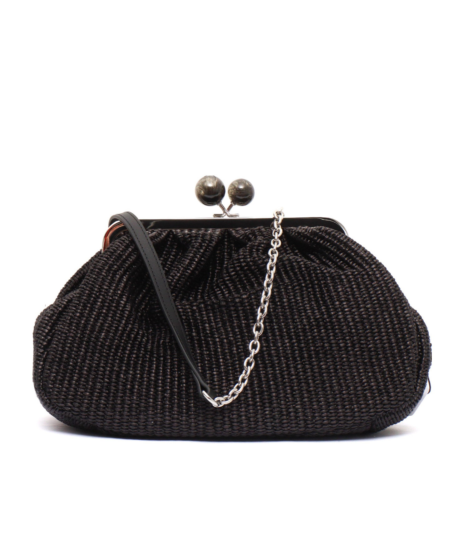 WEEKEND MAX MARA MEDIUM RAFFIA EFFECT PASTICCINO BAG
