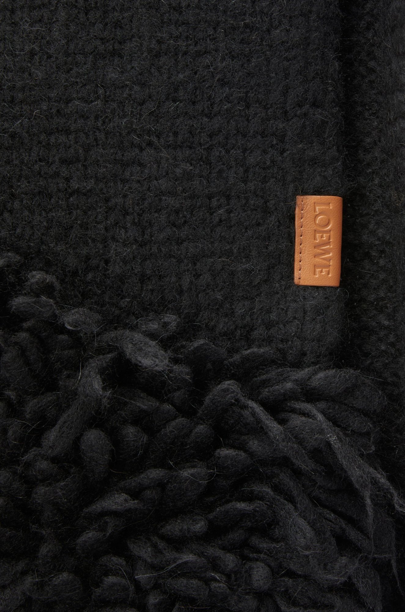 LOEWE SCARF IN ALPACA BLEND