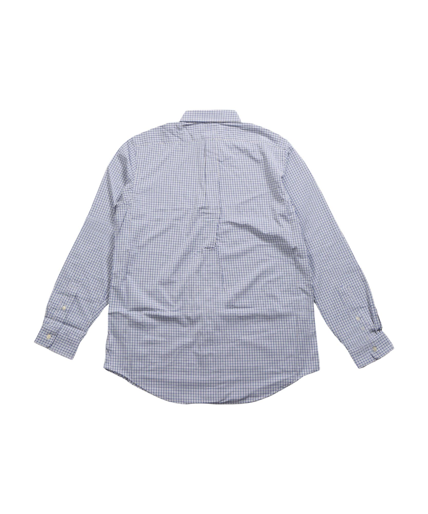Polo Ralph Lauren Check-print Cotton Shirt In White/blue Multi