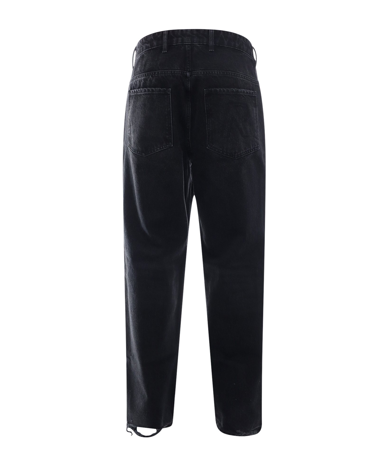 Represent Belt Ring Denim Trousers In Black