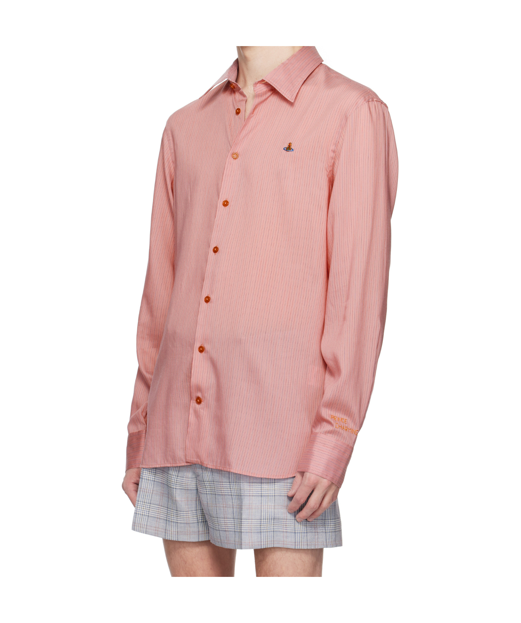 Vivienne Westwood Pink Ghost Shirt In Pink