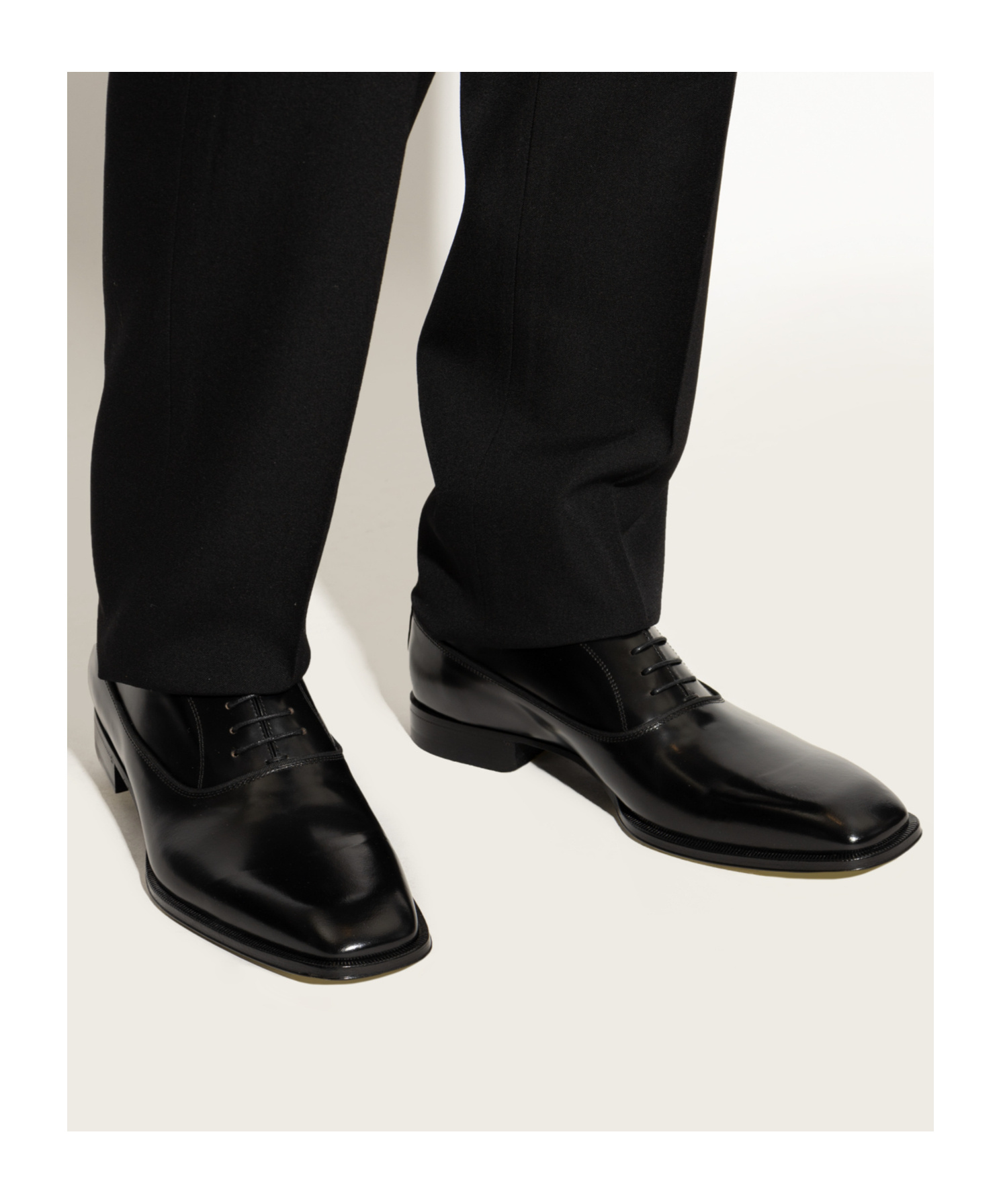Jimmy Choo Foxley Leather Oxford Shoes