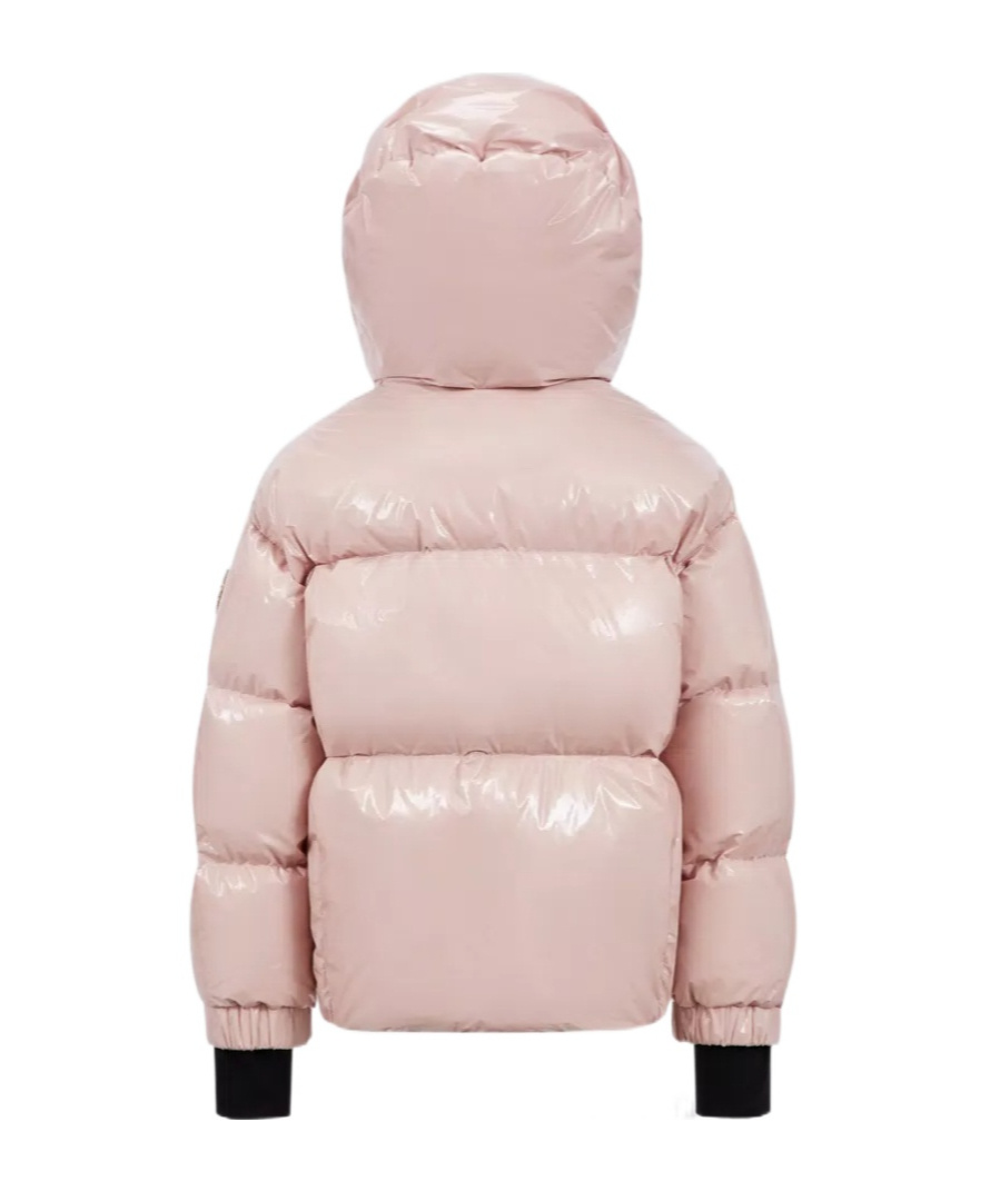 Moncler Auron Down Jacket Pink In Pink