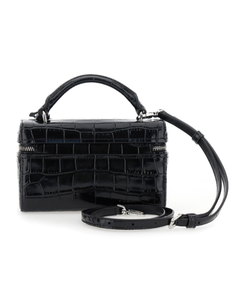 Michael Kors Zipper Shoulder Bag In Black