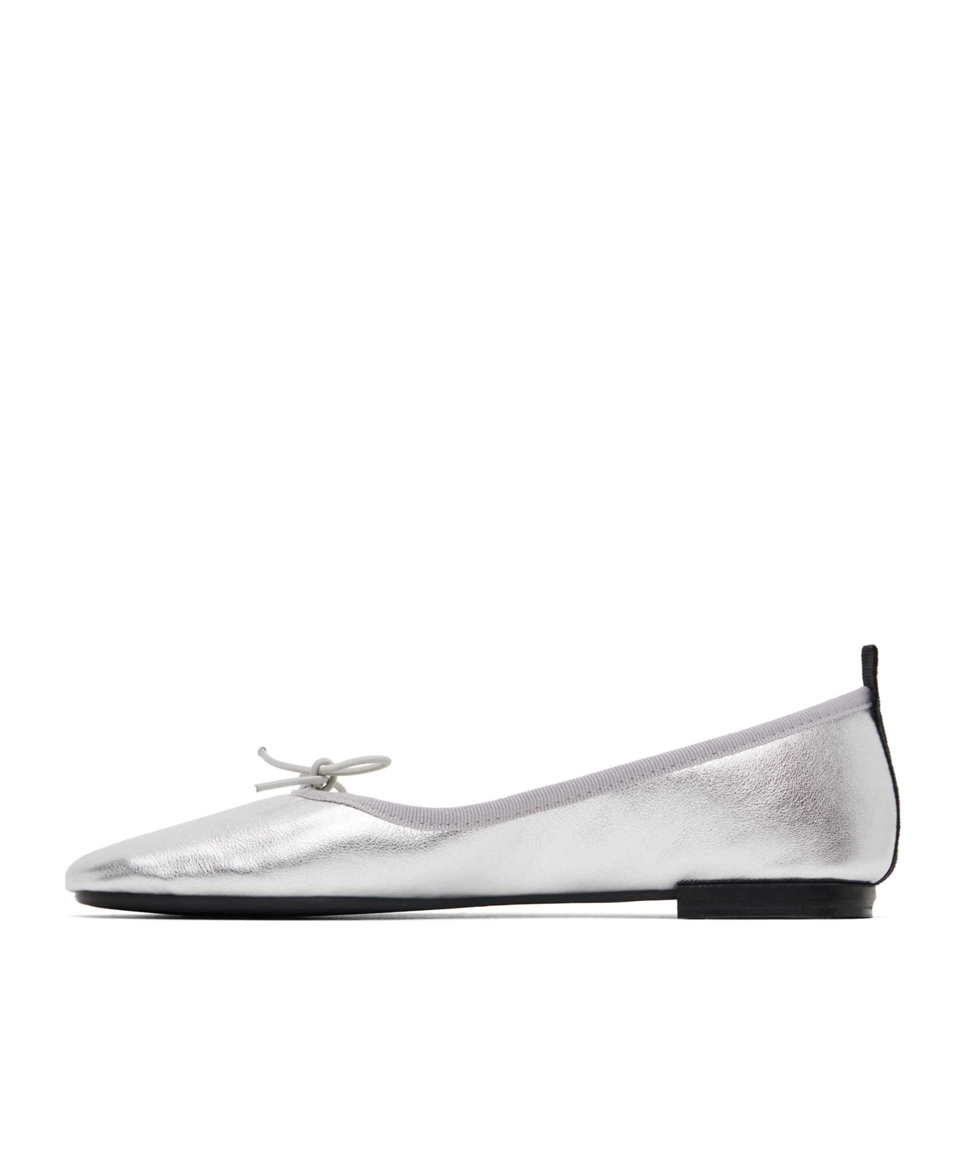 Repetto X Marine Serre Lilouh Metallic Ballet Flats In White