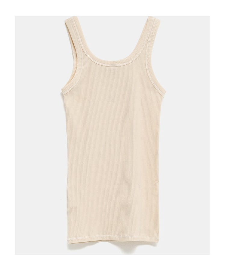 Baserange Heart-shaped Vest In Nude