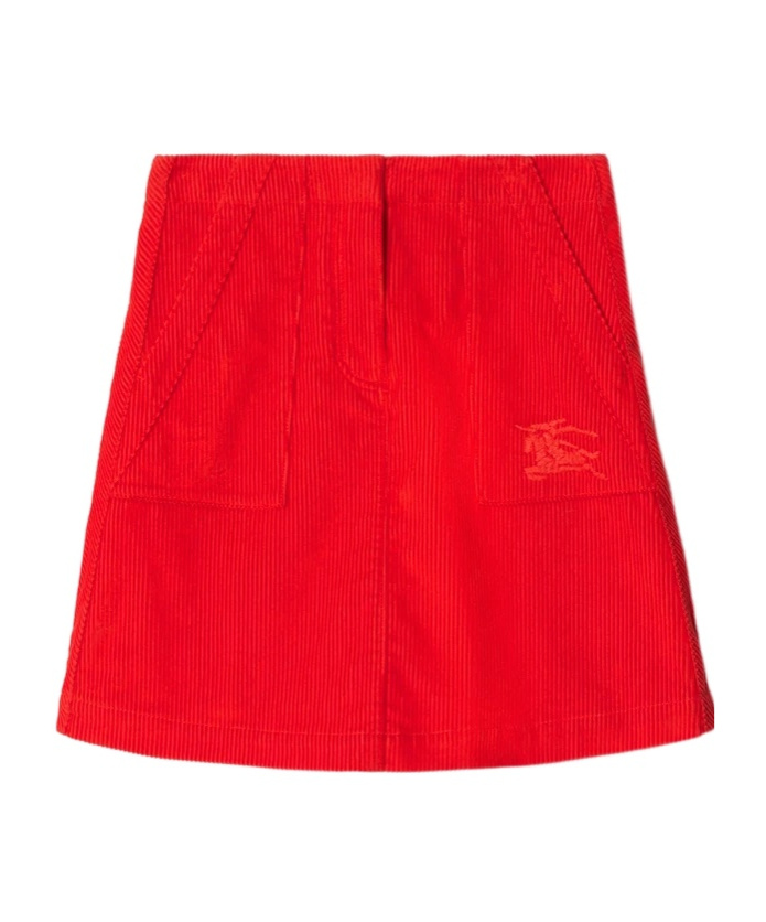 Burberry Kids Corduroy Skirt (3-14 Years) In Red