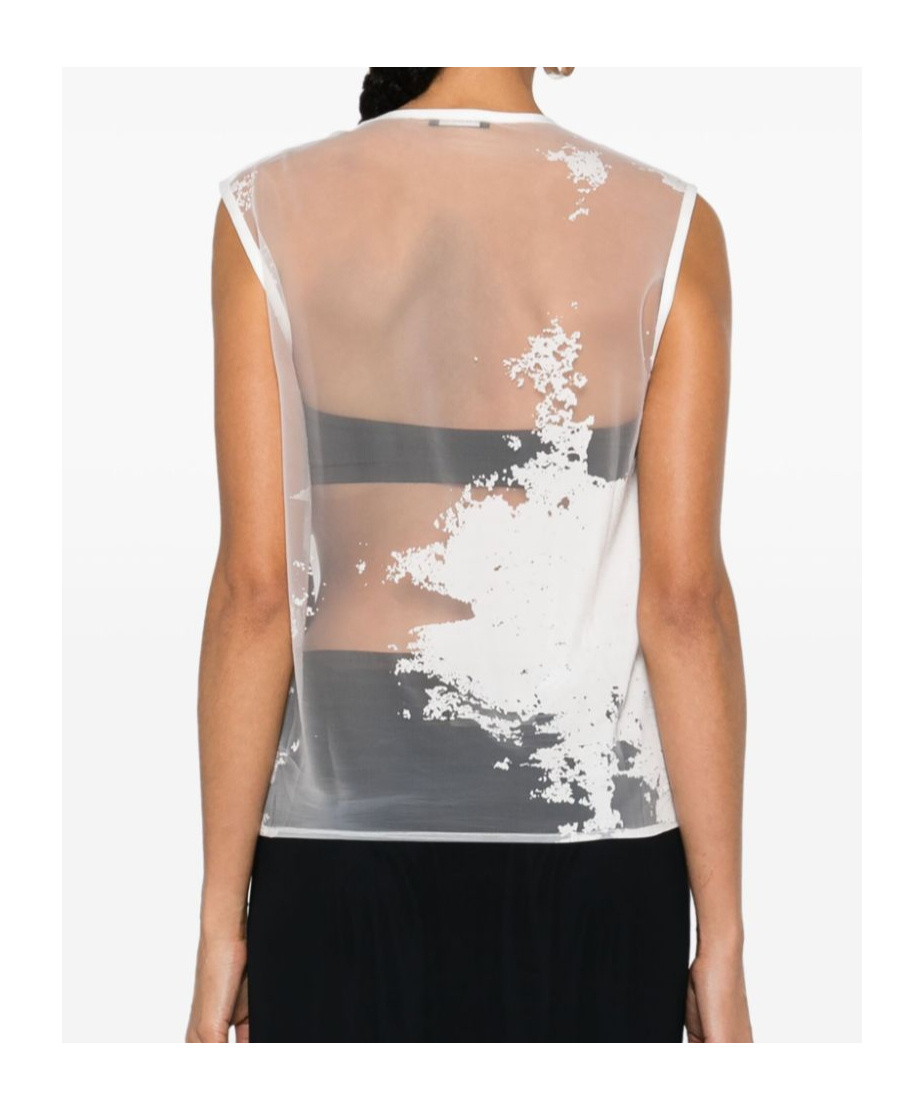 ANN DEMEULEMEESTER TRANSLUCENT VEST