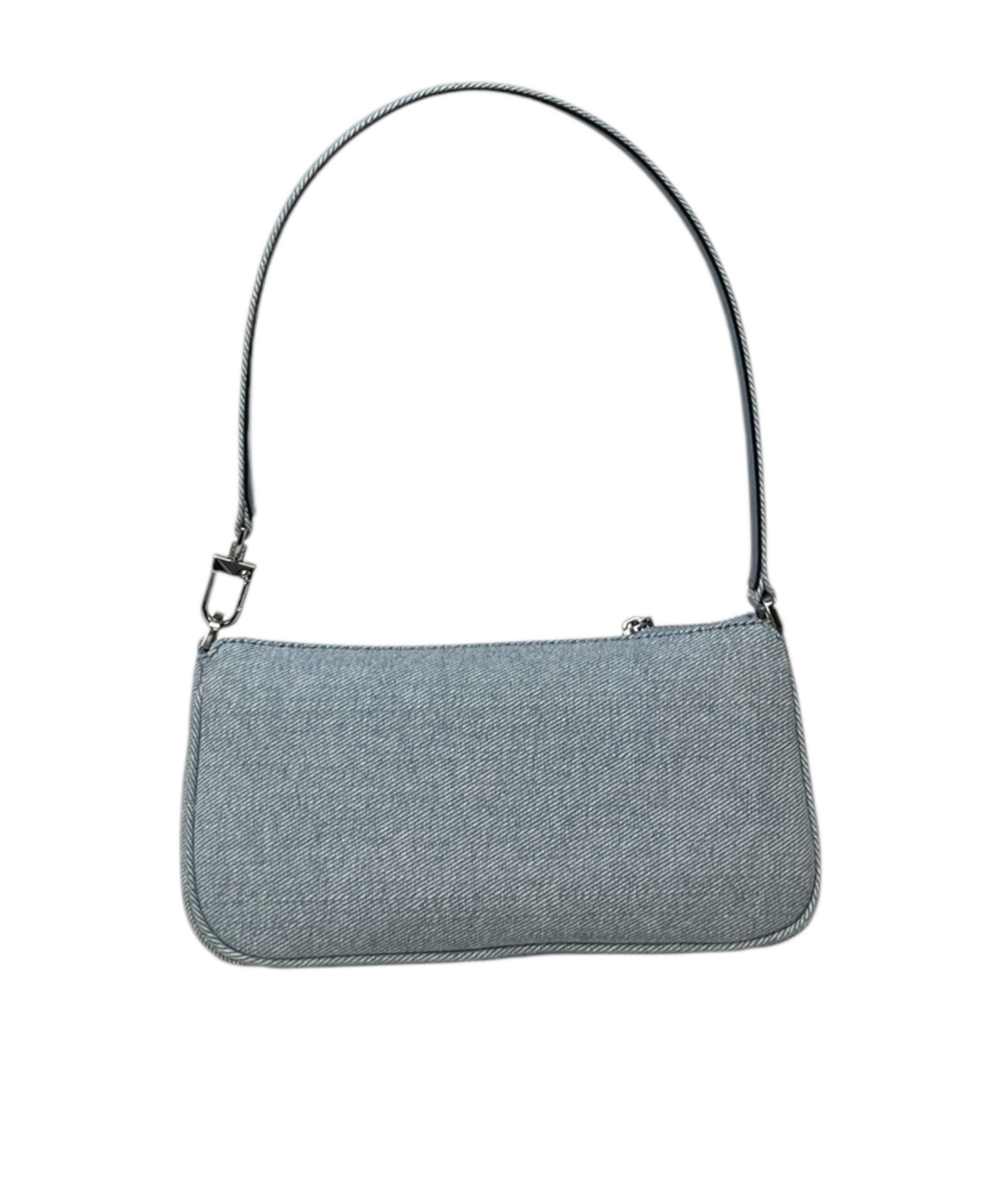Michael Kors Small Denim Handbag In Gray