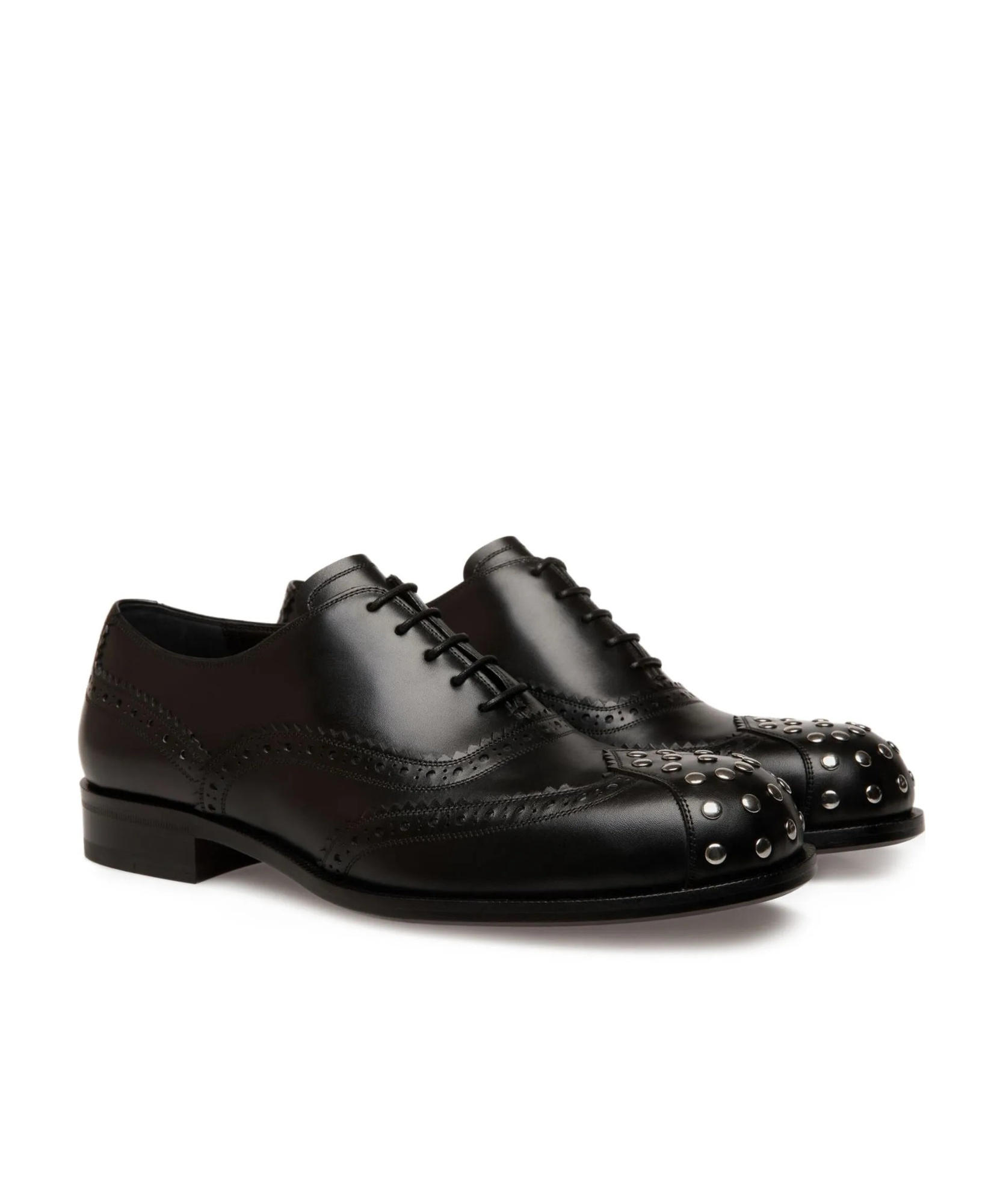 Bally Sadhy Leather Lace-up Shoes In Black