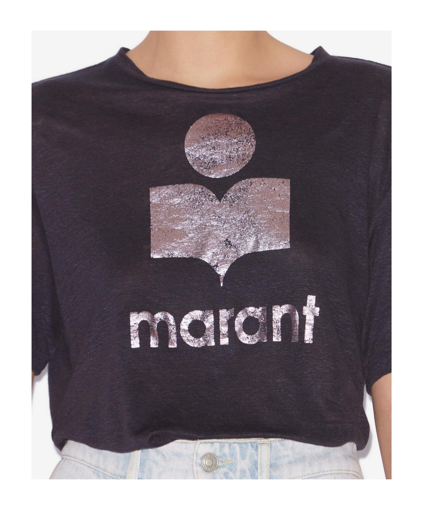 Isabel Marant Étoile Sweatshirt Isabel Marant Etoile Woman Color Charcoal In Black