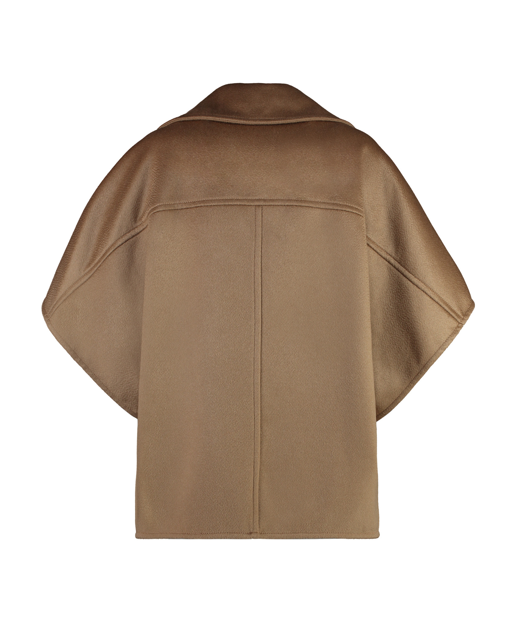 Max Mara Segnale Cashmere Cape-coat In Brown