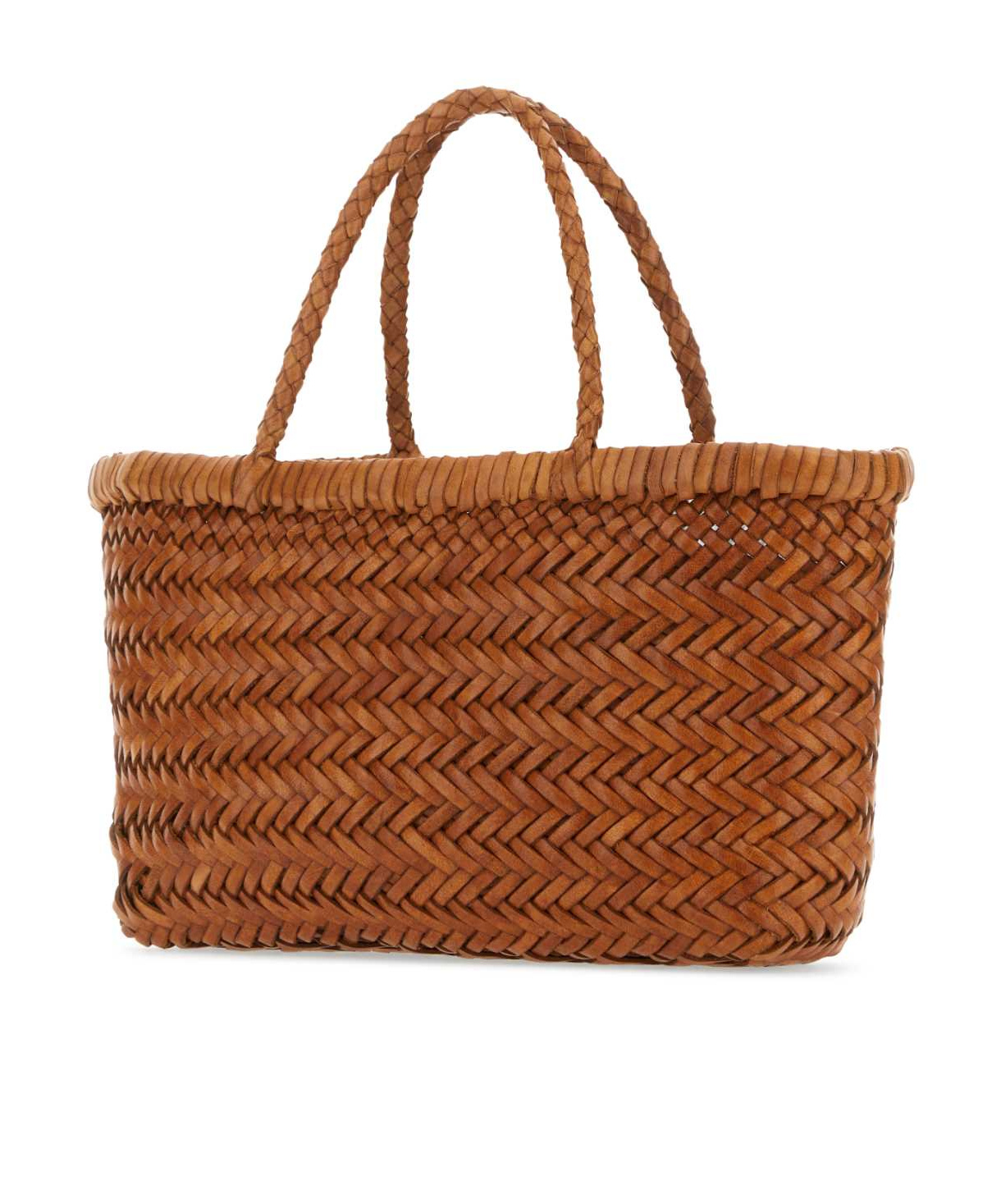 Dragon Diffusion Flat Gora Mini Tote Bag In Brown