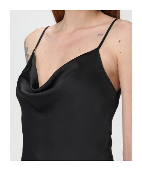 Hugo Boss Suspender Top In Black