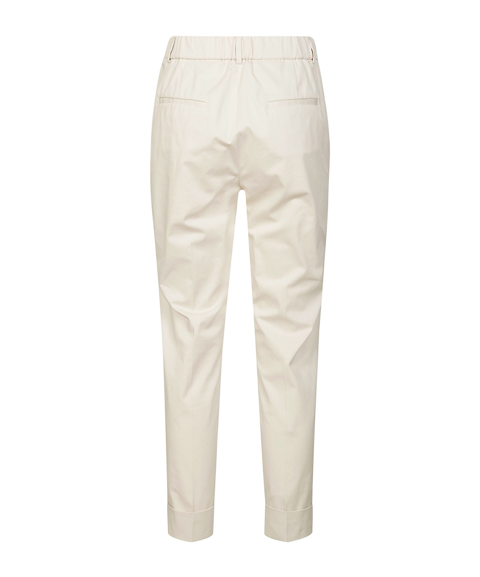 Peserico Belt Loops Slacks In White