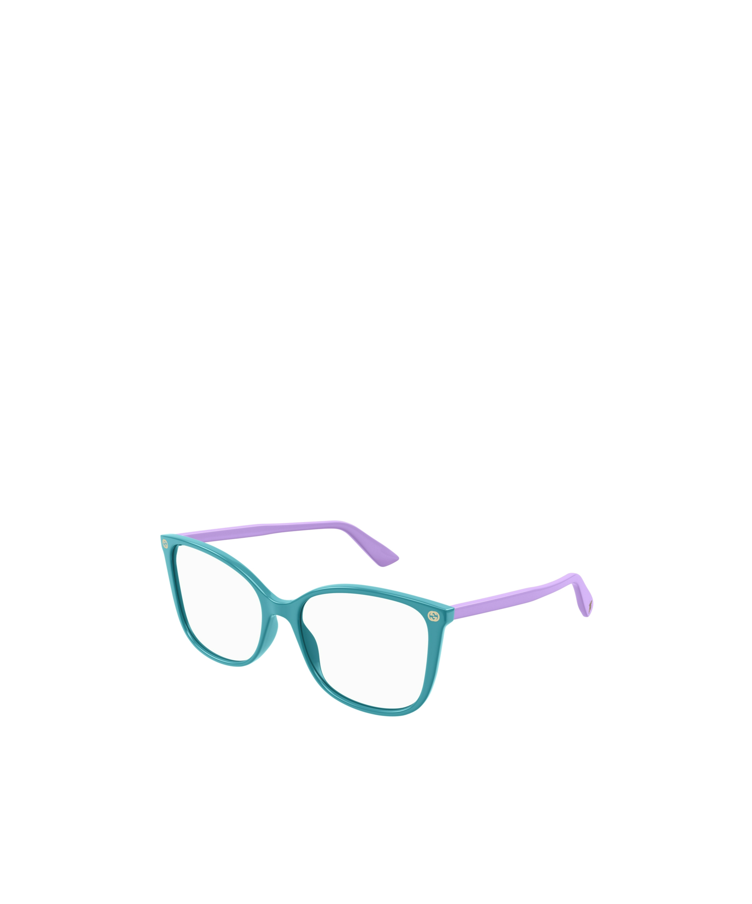 Gucci Square Frame Glasses In Blue
