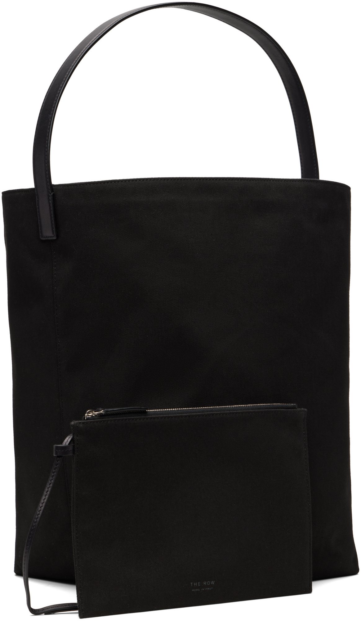The Row Large N/s Park Tote In Black