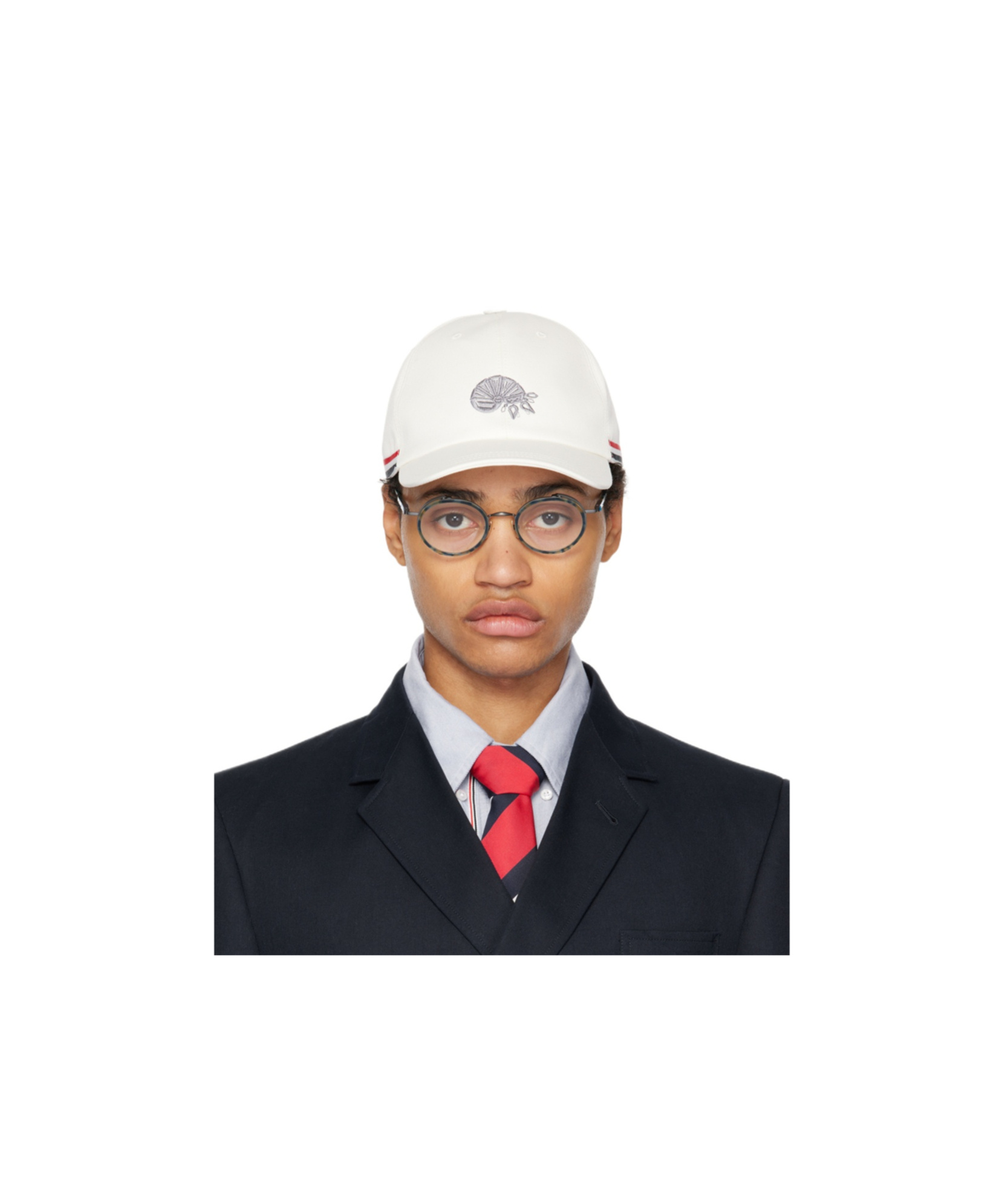 THOM BROWNE CLASSIC 6-PANEL BASEBALL CAP