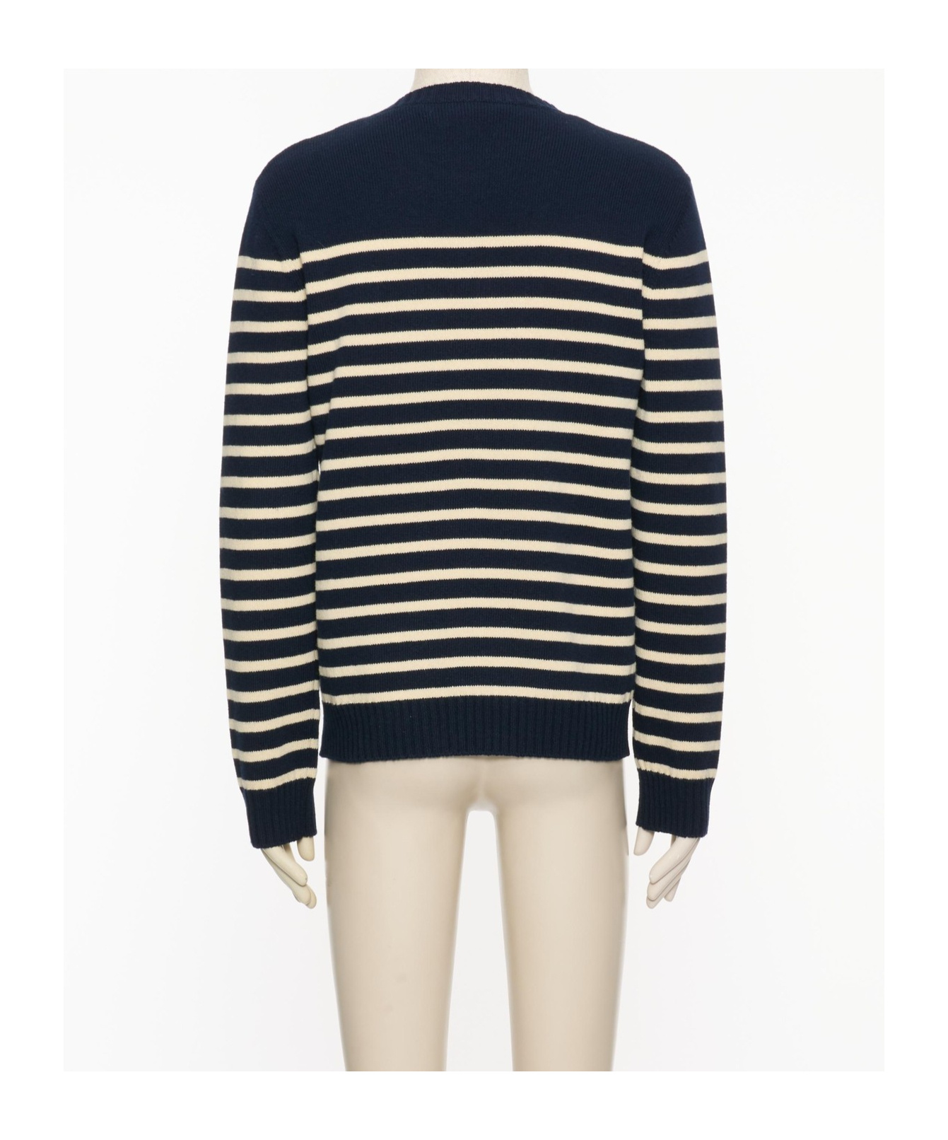 Shop Valentino Wool Sweater With Chez Jacquard Motif In Black
