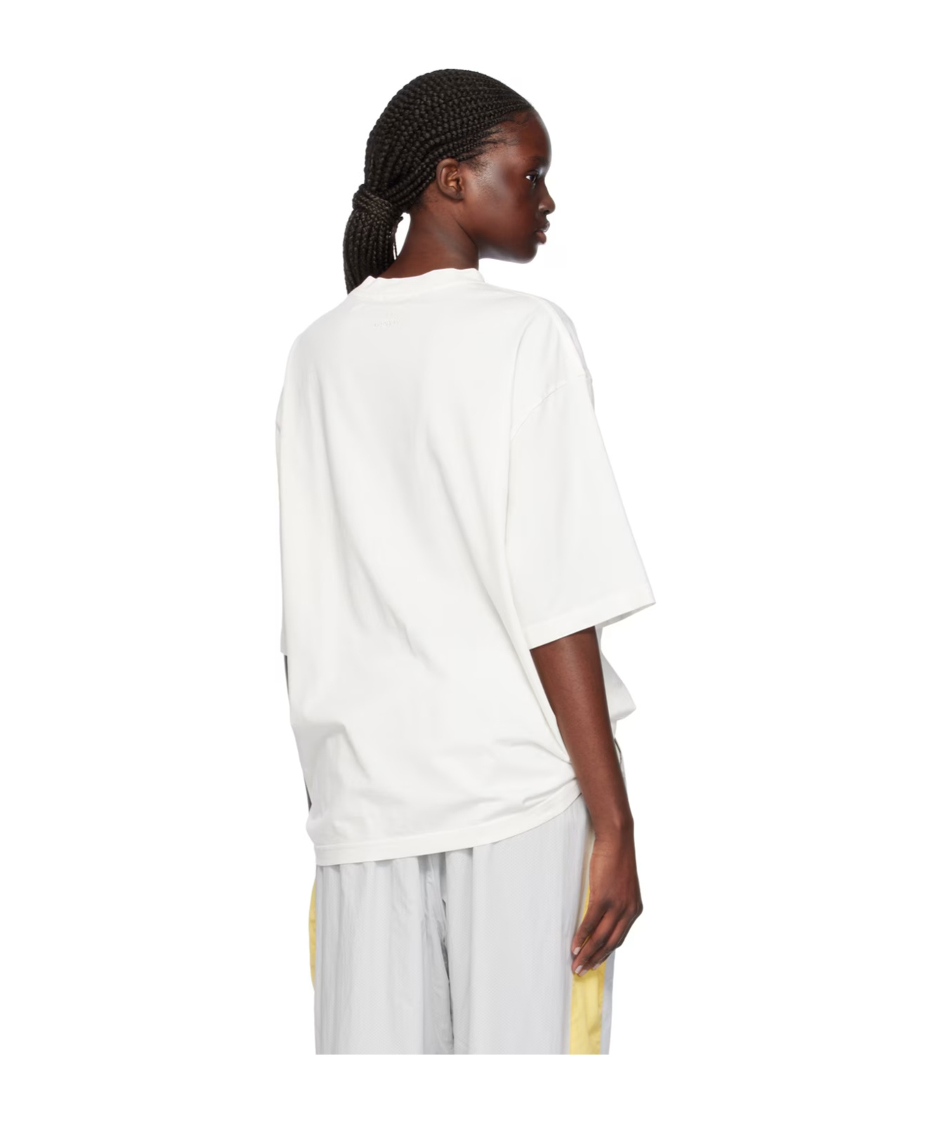 Lanvin X Future Joint Short-sleeved T-shirt In White