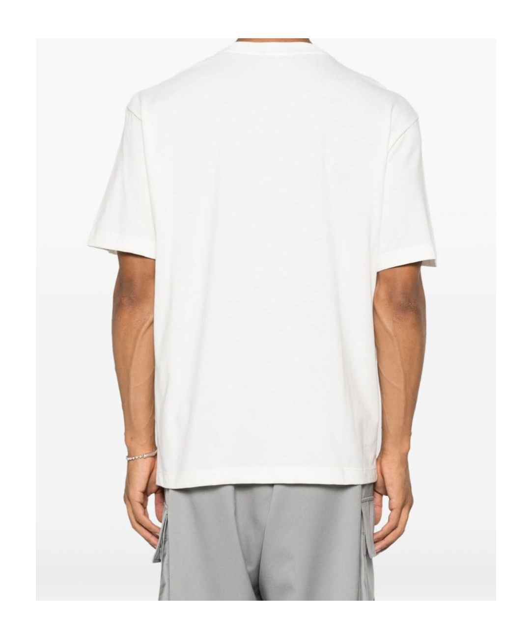Ih Nom Uh Nit Round Head T-shirt In White