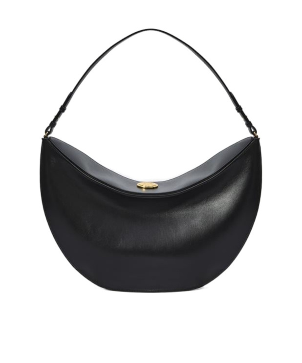 Jacquemus Le Petit Calisso Rond Embellished Leather Clutch In Black